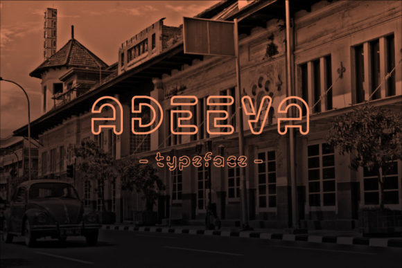 Adeeva: The Trendy Display Font for Handmade Labels and Branding