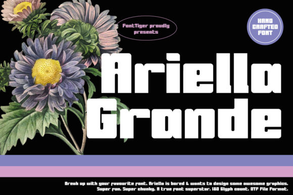 Ariella Grande: A Bold Display Font for Modern Web Design
