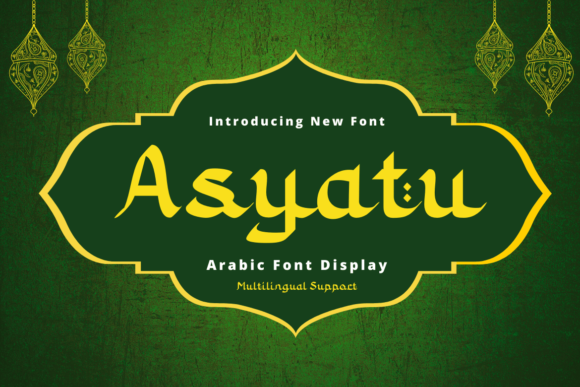 Asyatu: The Premium Display Font for Authentic Brand Identity