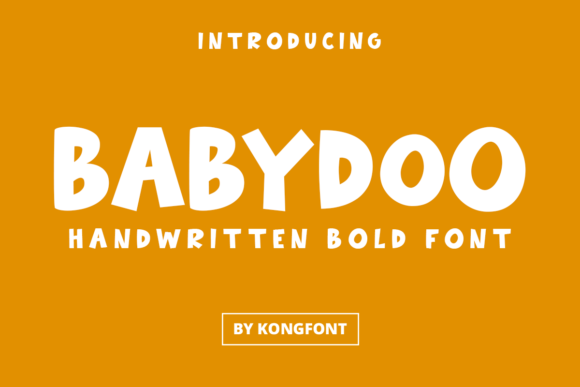 Babydoo Display Font for Modern Branding and Creative Projects