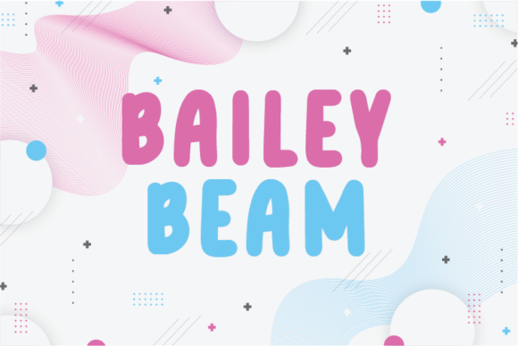 Bailey Beam Display Font for Eye-Catching Branding