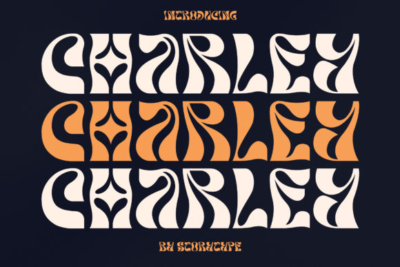 Charley: The Wavy Display Font for Luxury Branding
