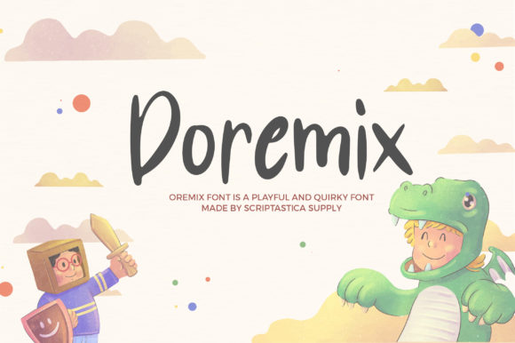 Doremix Display Font for Modern Web Design