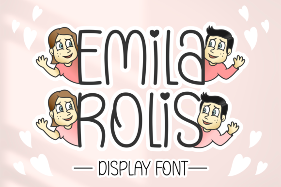 Emila Rolis Display Font for Creative Typography