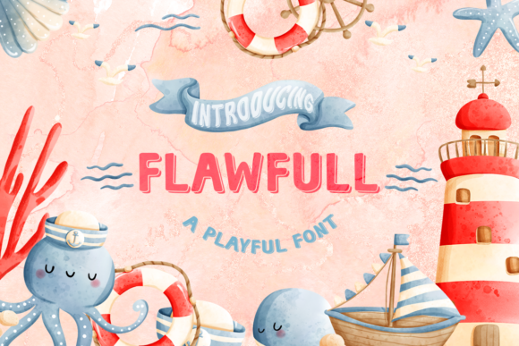 Flawfull: A Playful Display Font for Eye-Catching Branding