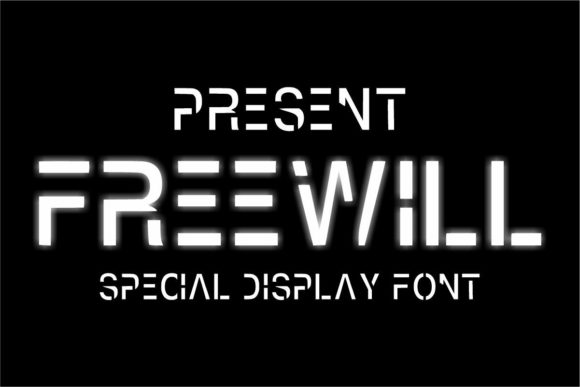 Freewill Font for Handmade Projects and Elegant Designs