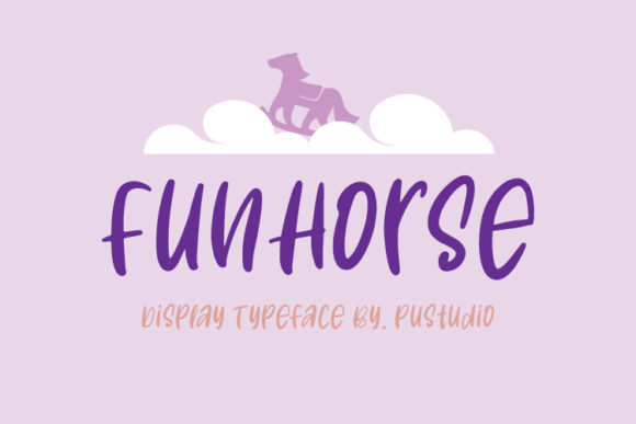 Fun Horse: A Casual Display Font for Playful Editorial Design