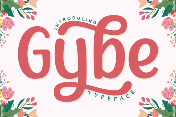 Gybe Display Font for Web Design Projects