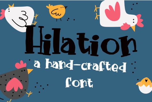 Hilation Font for Creative Branding and Handmade Projects