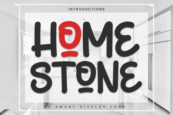 Home Stone: A Playful Handwritten Font for Modern Editorial Design
