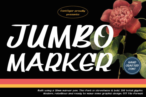 Jumbo Marker Font Download for Creative Projects