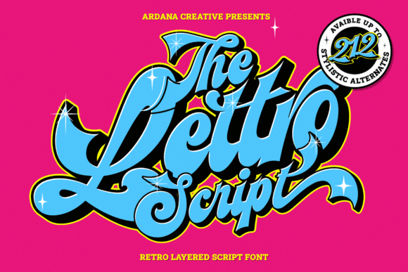 Lettro: A Bold Display Font for Modern Web Design