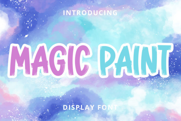 Magic Paint: The Playful Display Font for Creative Projects