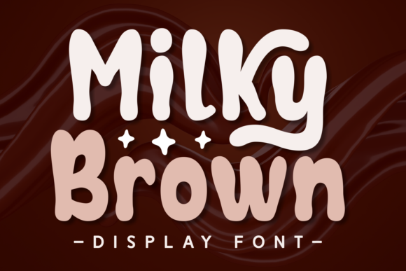 Milky Brown: A Display Font for Timeless Editorial Design