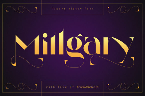 Millgary: A Stylish Display Font for Branding That Stands Out