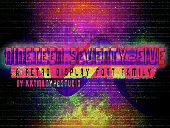 Nineteen Seventy-Five: A Retro Display Font for Bold Web Design
