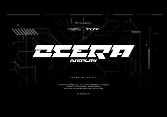 Ocera: A Modern Font for Polished Branding