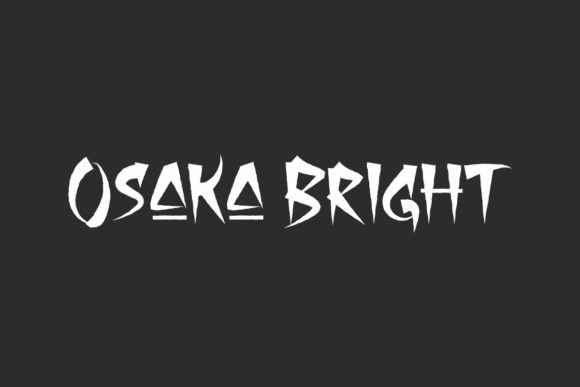 Osaka Bright for Authentic Design and Editorial Projects