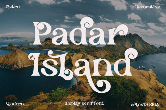 Padar Island Font for Eye-Catching Digital Designs