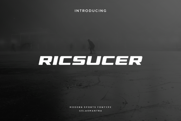 Ricsucer: A Bold Display Font for Modern Digital Branding