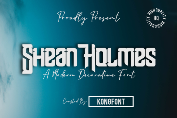 Shean Holmes: A Playful Script Font for Modern Branding