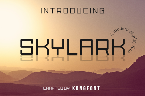 Skylark Font for Polished Branding and Modern Design