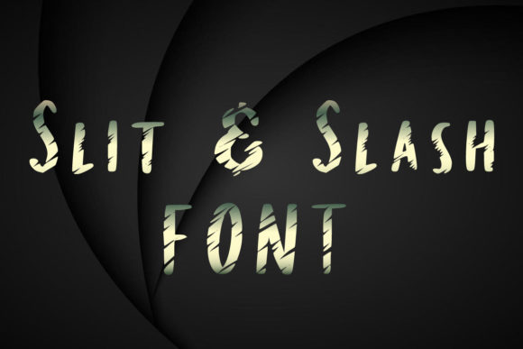 Slit Slash: A Display Font That Elevates Campaign Design