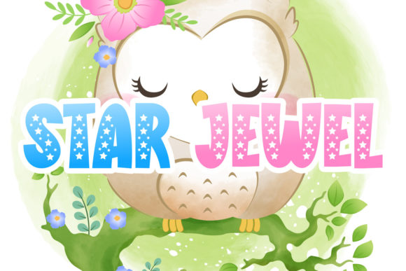 Star Jewel: A Creative Display Font for Playful Branding