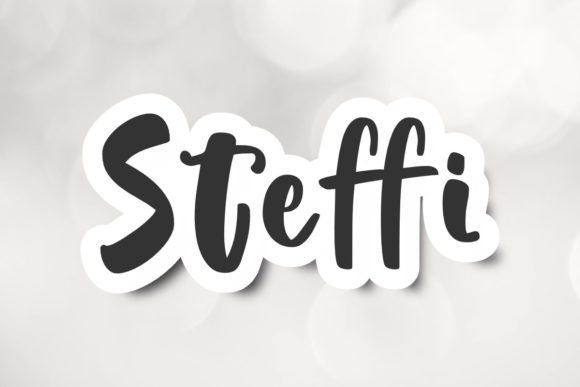 Steffi: The Hand-Drawn Display Font for Authentic Campaigns