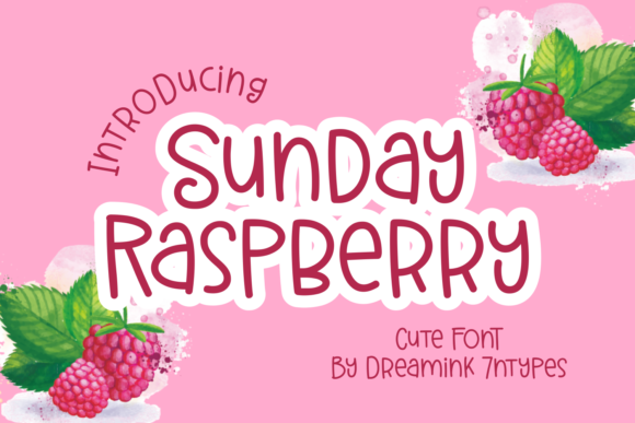Sunday Raspberry for Branding and Creative Projects