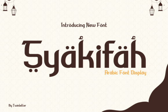 Syakifah: A Beautiful Display Font for Branding and Design