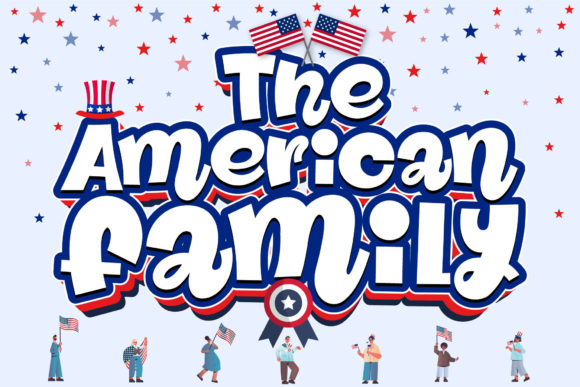The American Family Display Font for Bold Branding