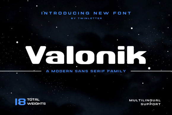 Valonik: A Vintage-Styled Font That Elevates Branding