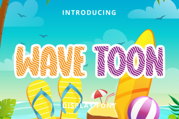 Wave Toon: The Fun Display Font for High-Impact Campaigns